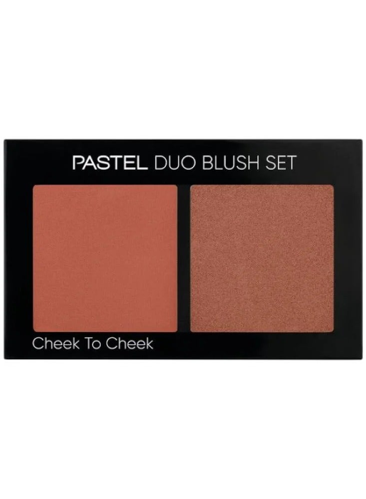 PASTEL Duo Blush Set Cheek to Cheek 2*4.3g - Image 1
